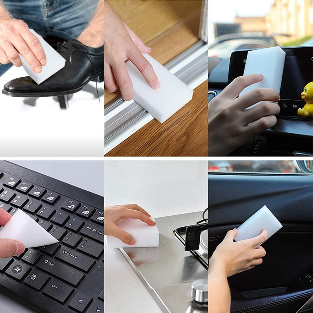 Extra Thick Melamine Sponge Eraser (100-Pack) 4